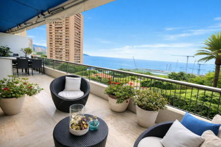 Trocadéro – Grand 2/3 pièces rénové avec vue mer, résidence avec concierge - 1