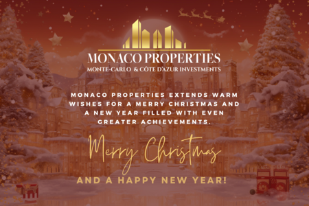 Новогодние поздравления от Monaco Properties: радостное Рождество и благополучный Новый год