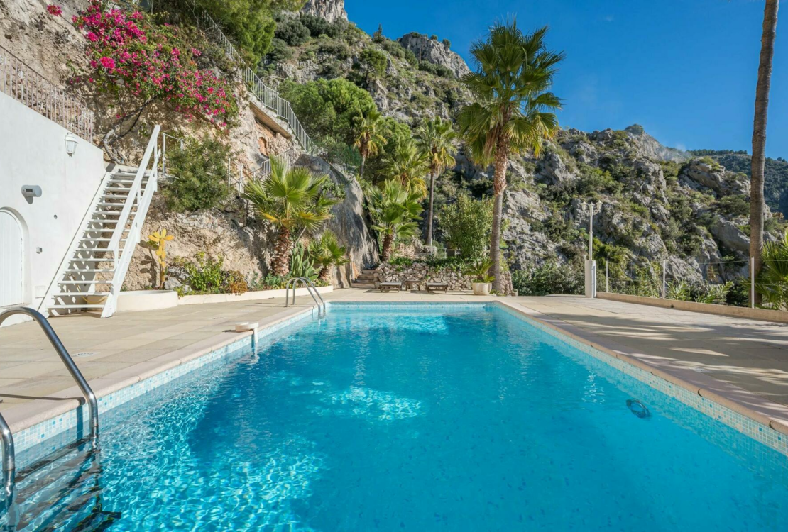 Villa con vista sul mare a Eze