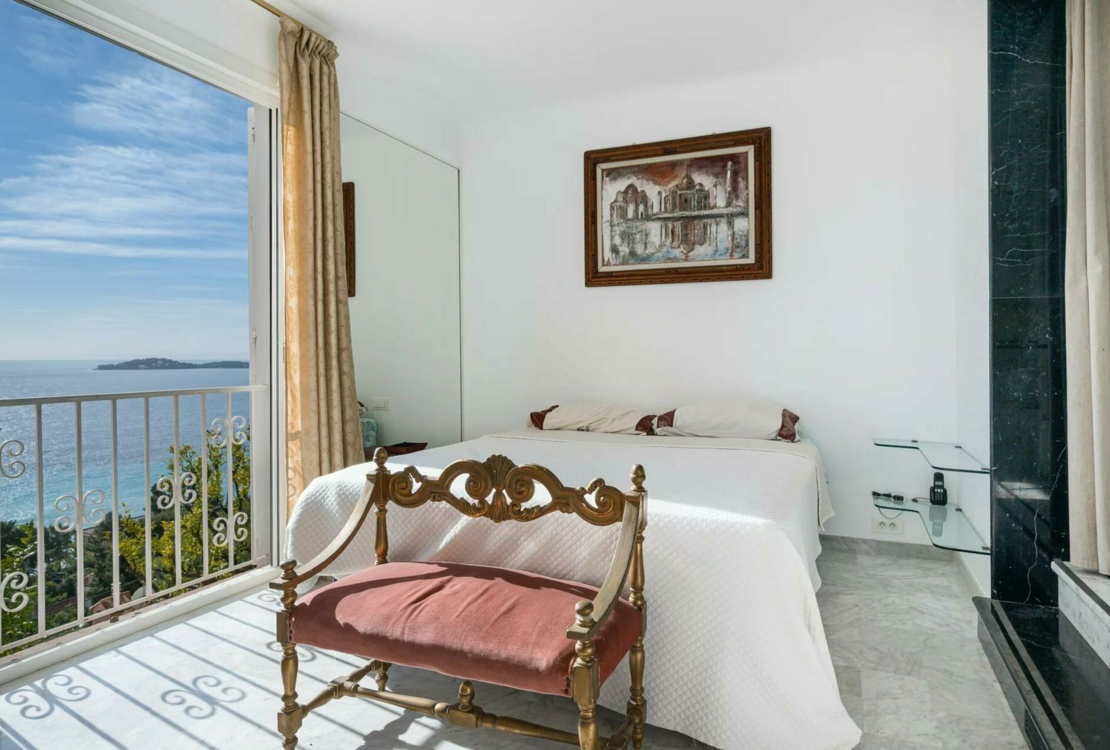 Villa con vista sul mare a Eze