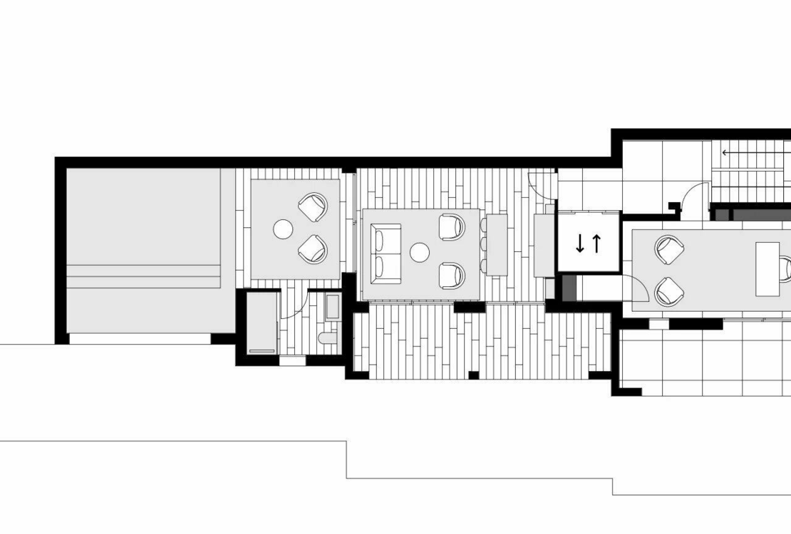 Belle villa contemporaine en bord de mer – à finir et à personnaliser selon vos goûts