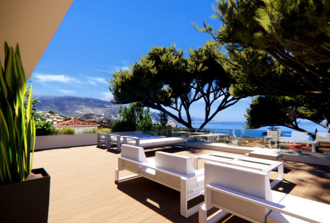 ROQUEBRUNE CAP MARTIN - SUPERB VILLA WITH SWIMMING POOL