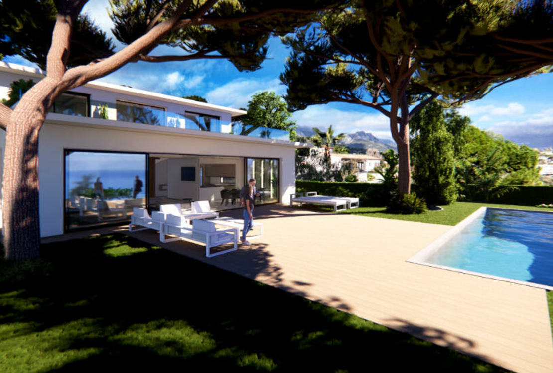ROQUEBRUNE CAP MARTIN - SUPERB VILLA WITH SWIMMING POOL