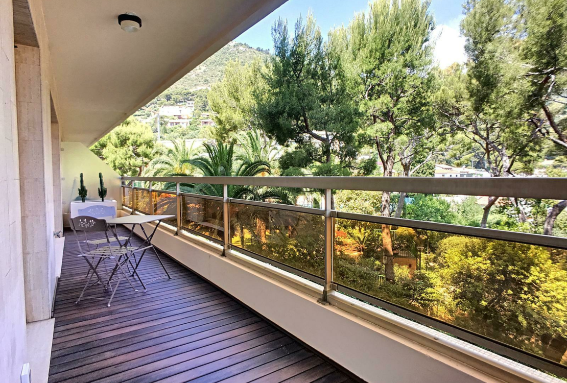 Les Ligures – renovierte 3 Zimmerwohnung mit Terrasse & Bergblick
