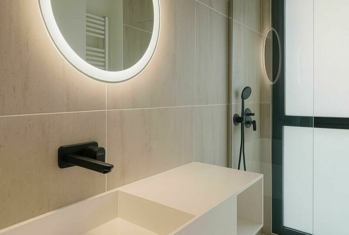 Spacious and bright 3-bedroom apartment on the border of Monaco — Résidence Olympe