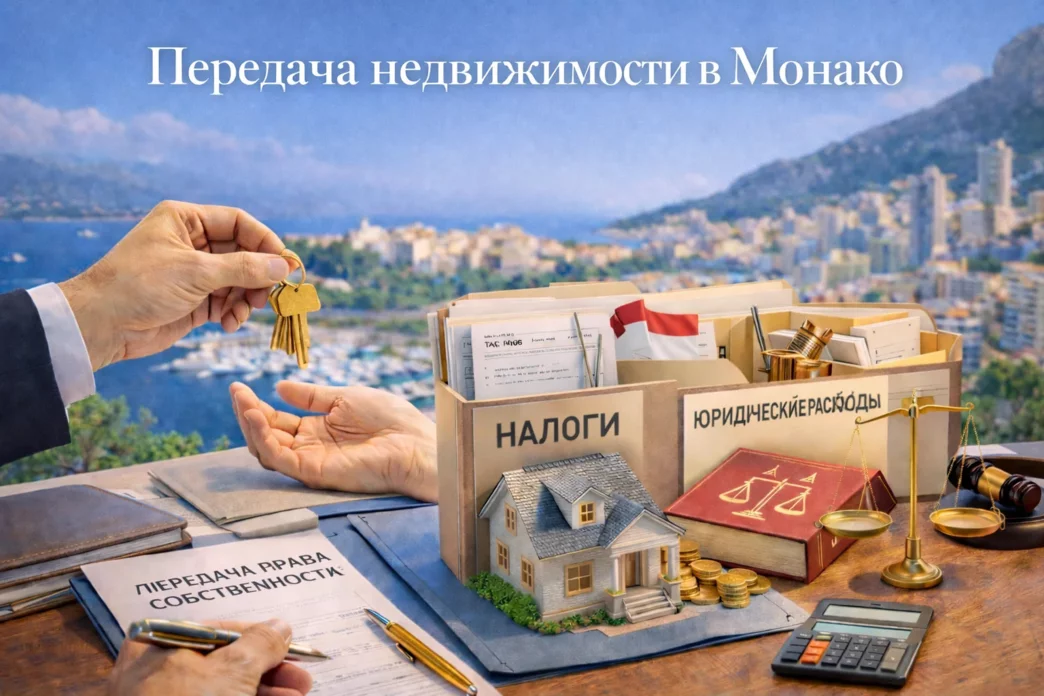 Иллюстрация: Передача недвижимости в Монако: продажа, дарение, наследство